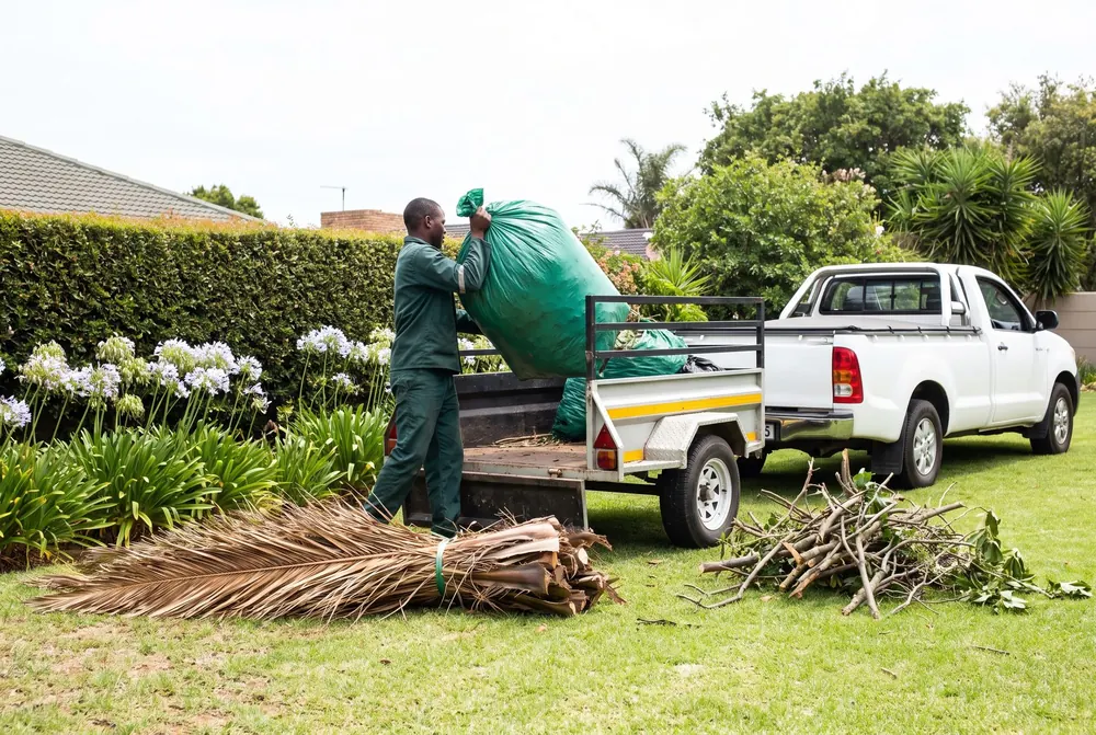 Erf crew working at a property in Northcliff, Gauteng